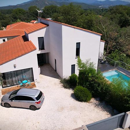 Villa Contemporaine, Jardin Mediterraneen Et Piscine Privee Saint-Jean-Pla-de-Corts Exterior photo