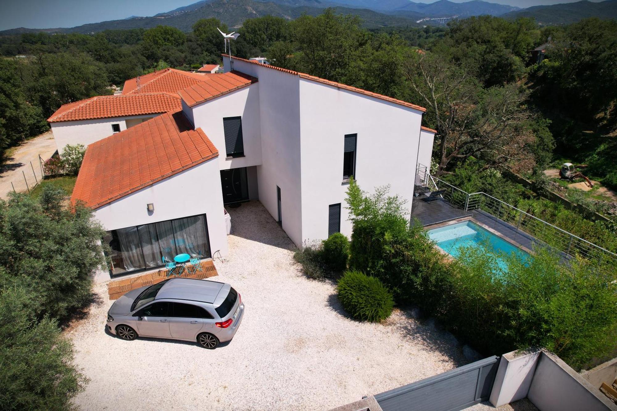 Villa Contemporaine, Jardin Mediterraneen Et Piscine Privee Saint-Jean-Pla-de-Corts Exterior photo
